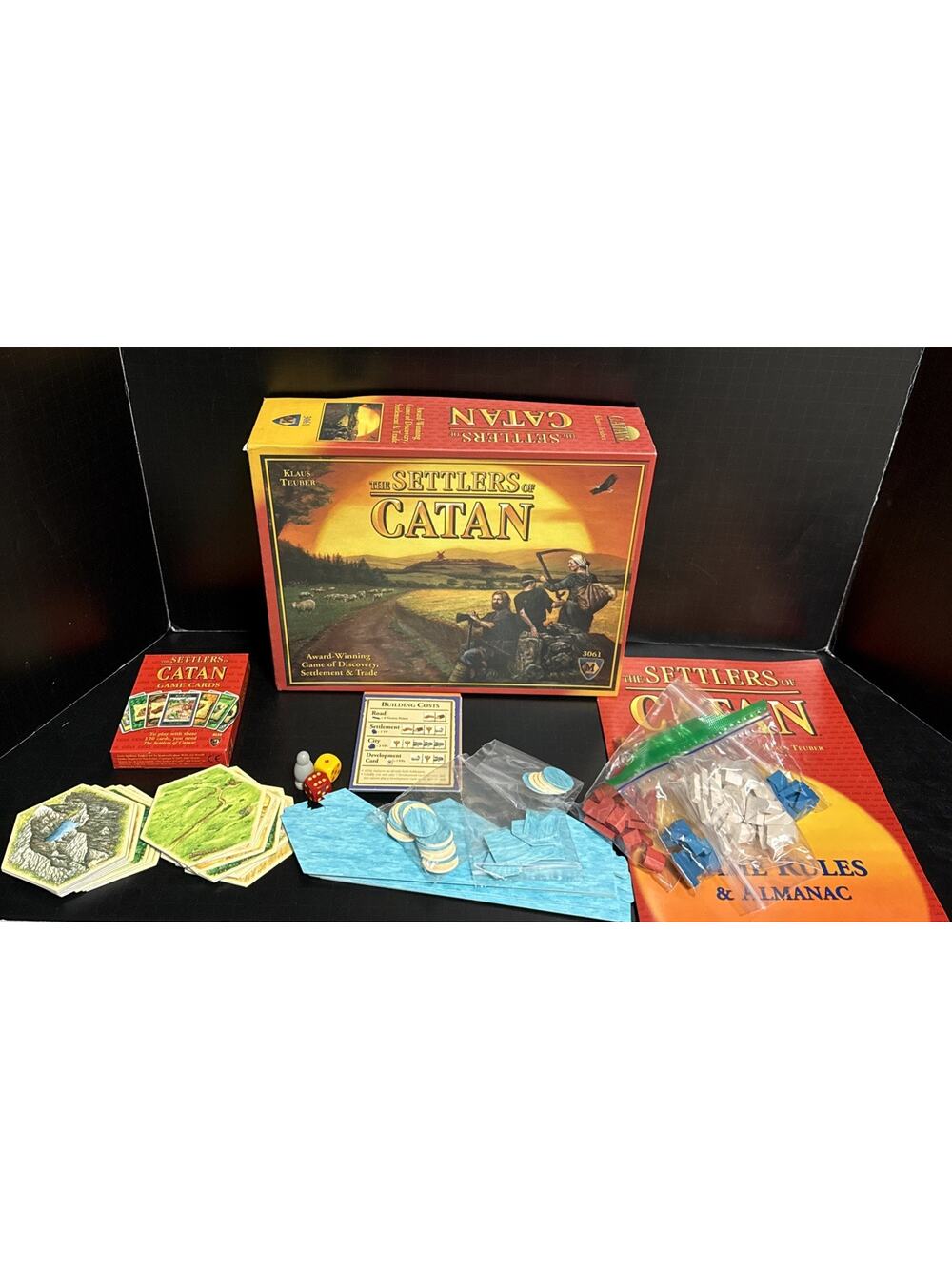 The Settlers of Catan Mayfair Games Board Game 3061 Klaus Teuber Strategy Trade